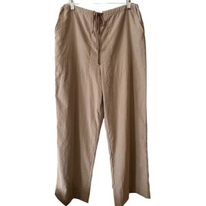 Sky To Moon Wide Leg Drawstring Waist Lightweight Flowy Pants